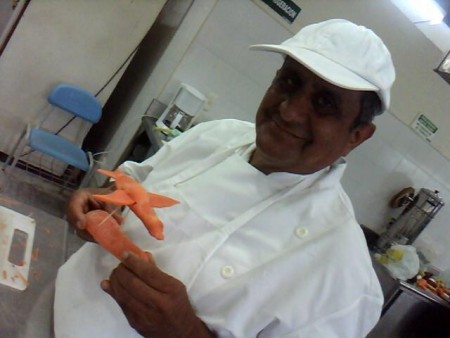 Nuestro chef Nestor Gongora